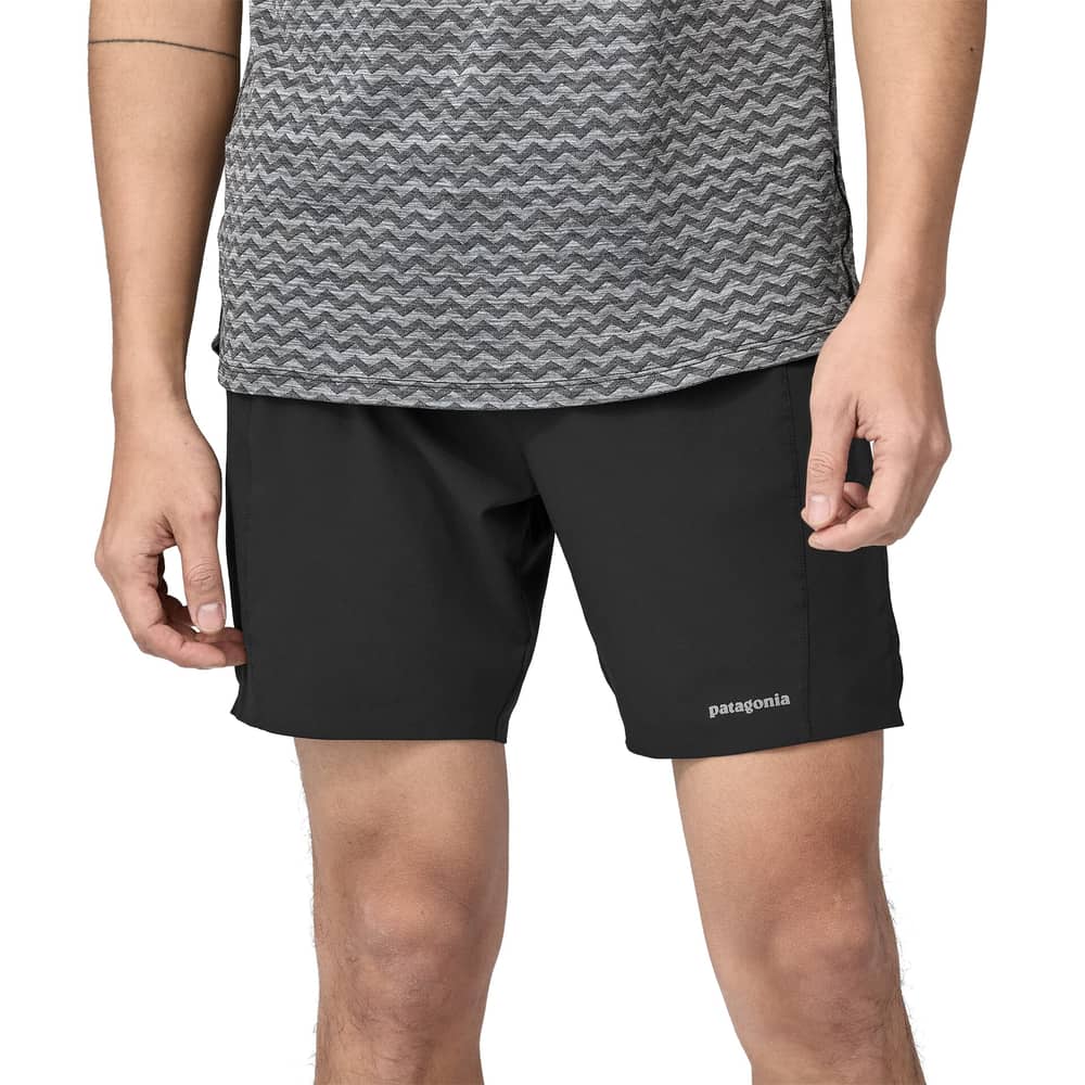 Patagonia Men's Strider Pro Shorts - 7" in Black - Image 3 of 6