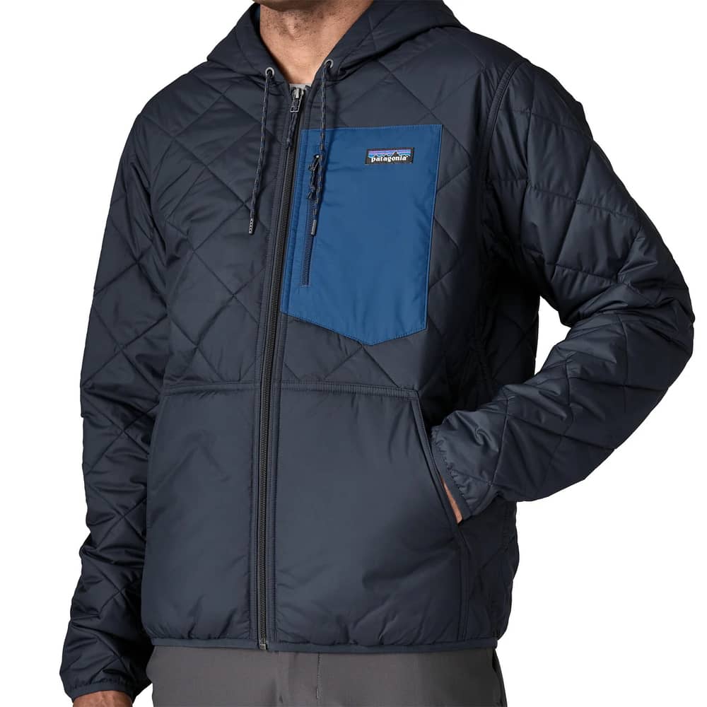 Patagonia Men's Diamond Quilted Bomber Hoody Jacket