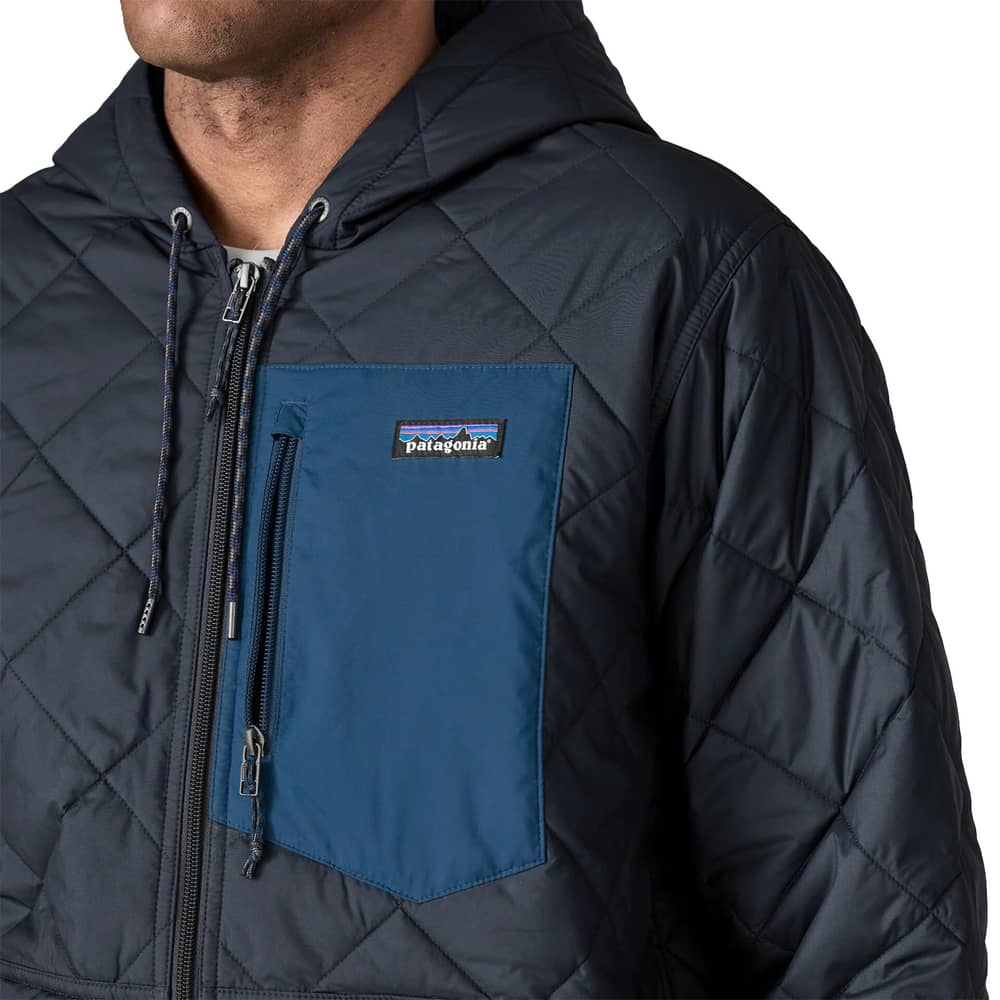 Patagonia Men's Diamond Quilted Bomber Hoody Jacket