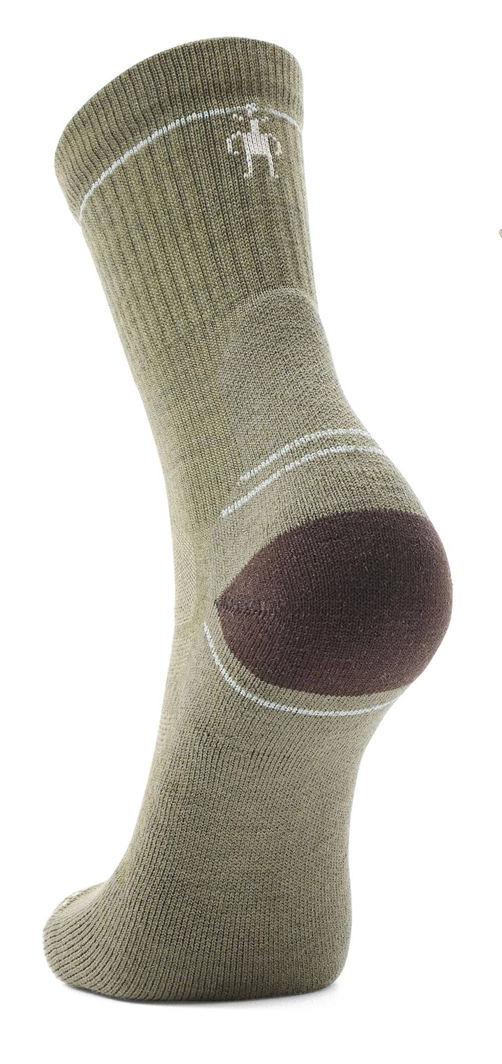 Smartwool Hike Light Cushion Mid Crew Socks in Winter Moss - Image 2 of 2