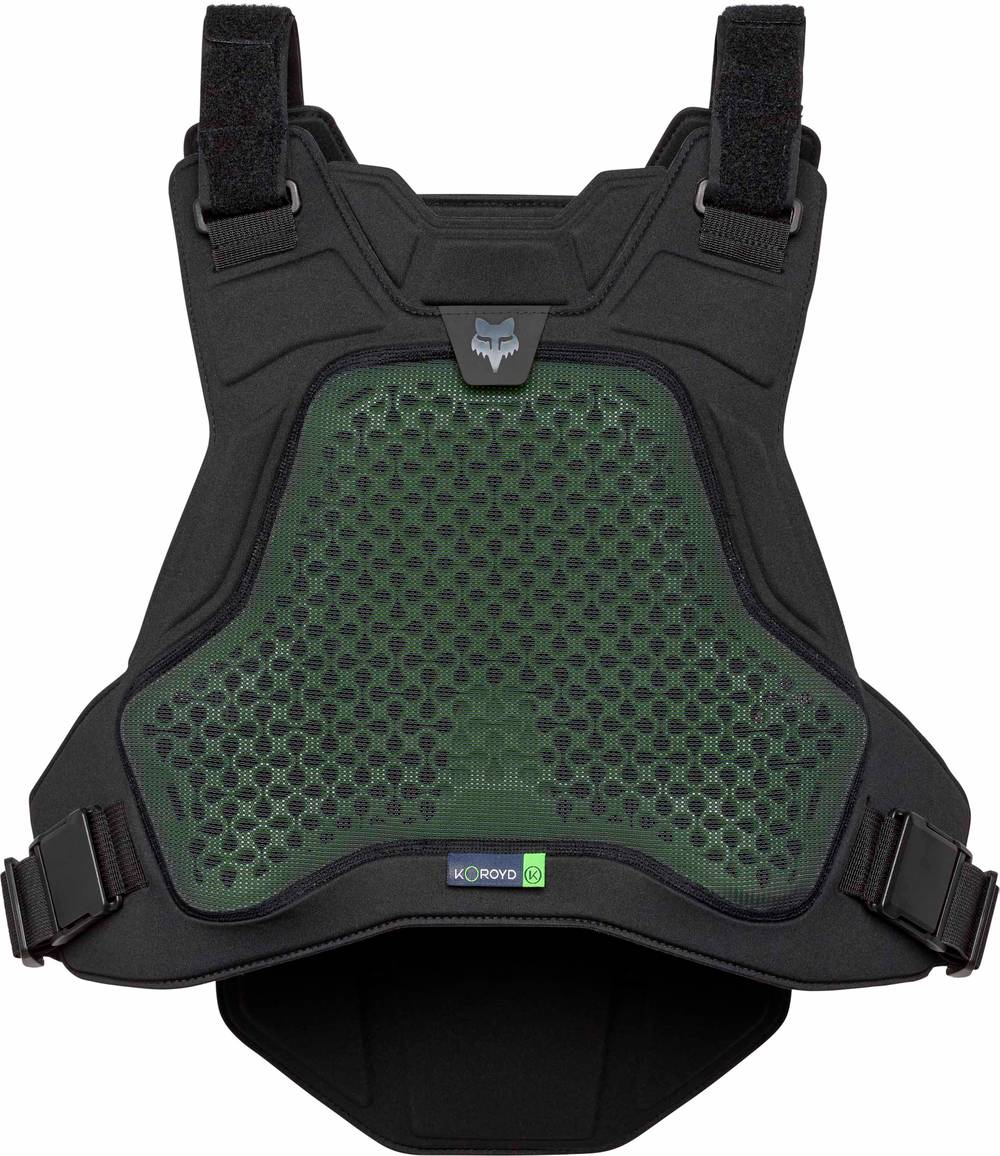 Fox Airframe Chest Guard in Black - Image 1 of 2