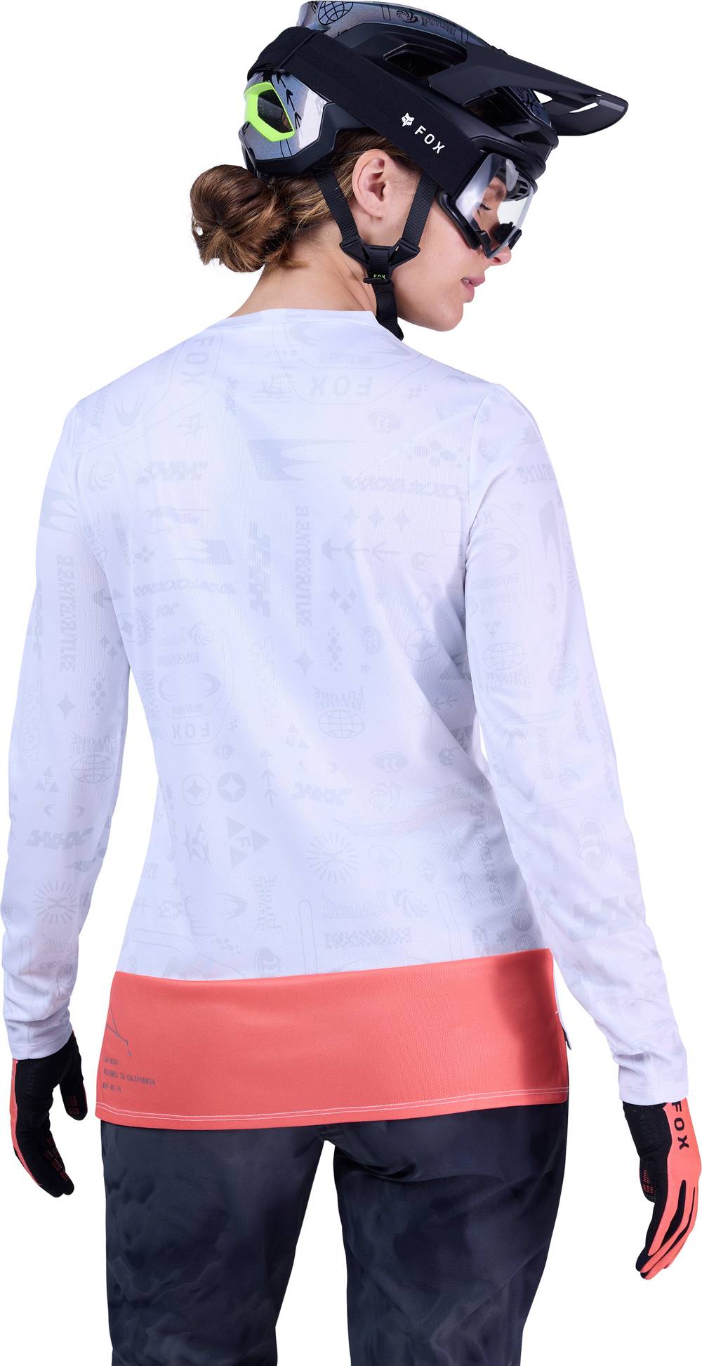 Fox Womens Ranger Long Sleeve Jersey Lunar SE