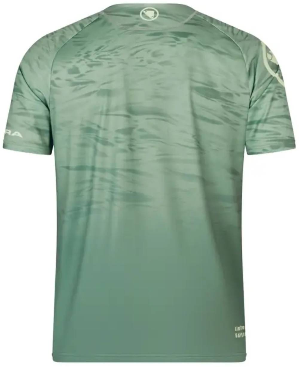 Endura Marble Ltd Printed S/S Tee in Loch Green - Image 2 of 2