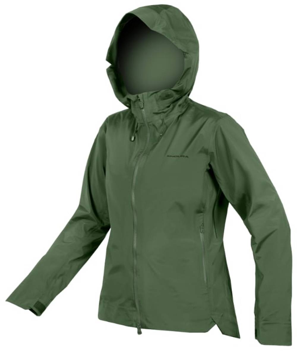 Endura Endura | Women's Mt500 Waterproof Jacket | Size Small In Machair Green | Elastane/nylon/polyester