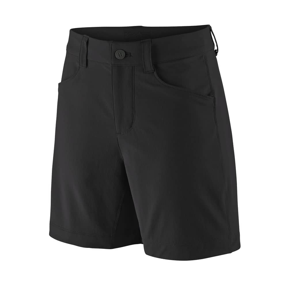 Patagonia Women's Landfarer Bike Shorts in Black - Image 1 of 3