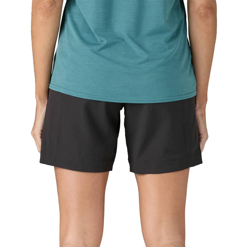 Patagonia Women's Landfarer Bike Shorts in Black - Image 3 of 3