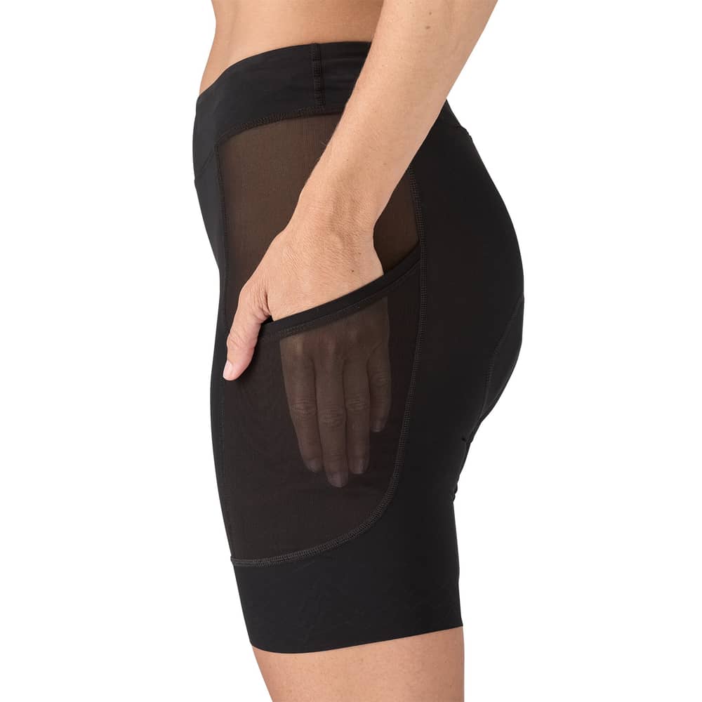 Patagonia Women's Dirt Roamer Liner Shorts in Black - Image 4 of 5