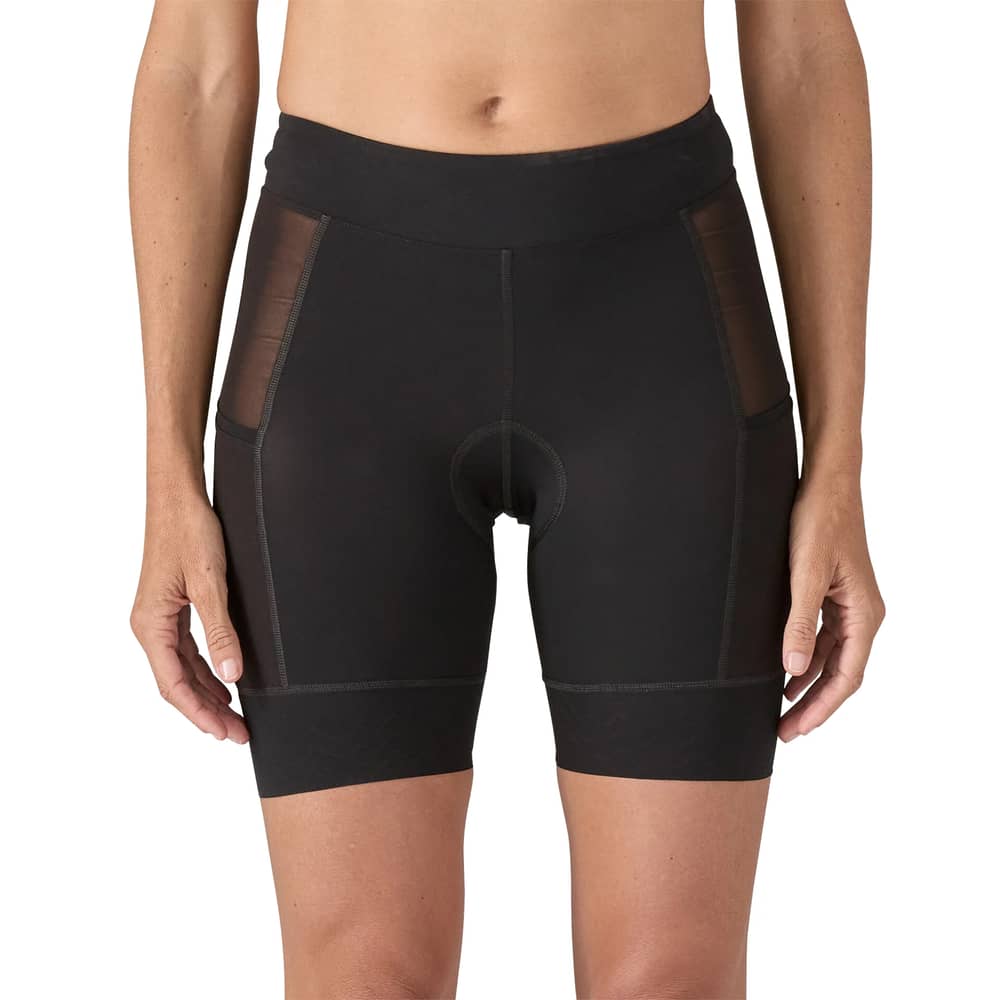 Patagonia Women's Dirt Roamer Liner Shorts in Black - Image 2 of 5