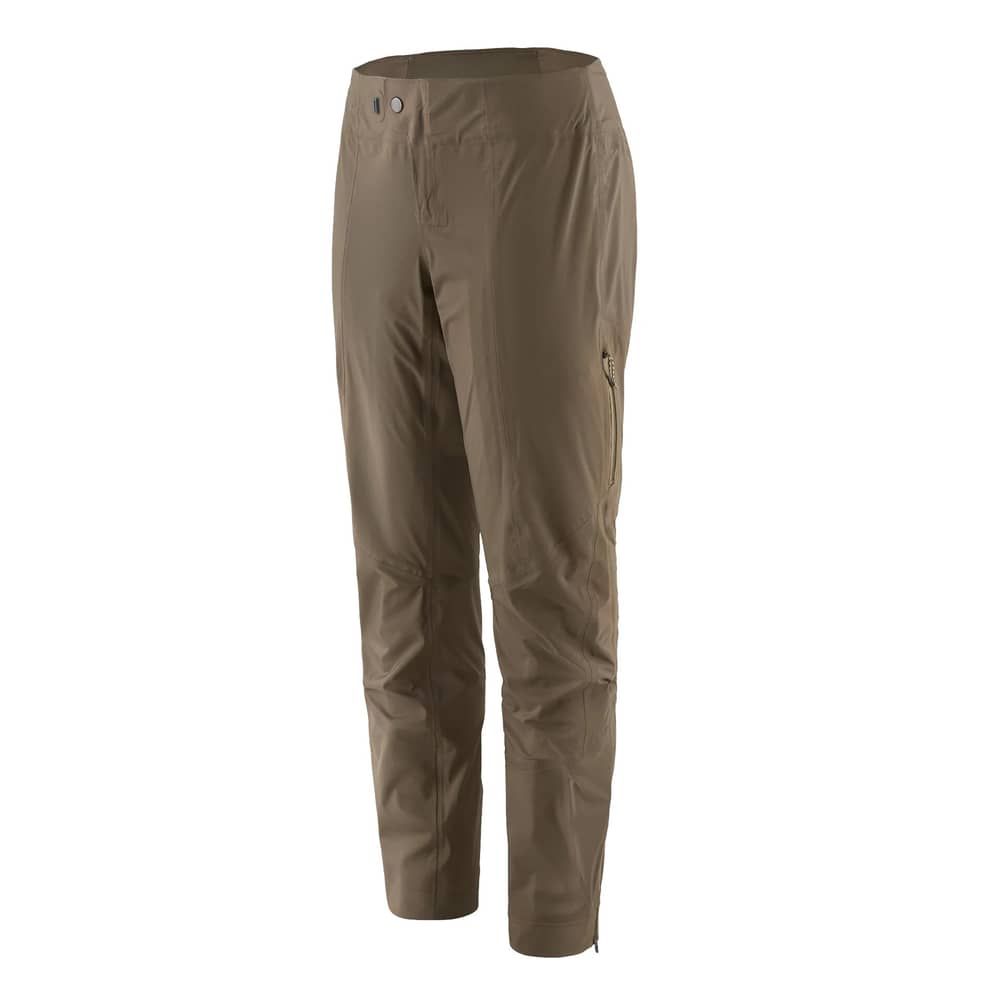 Patagonia Women's Dirt Roamer Storm Pants in Marlow Brown - Image 1 of 7