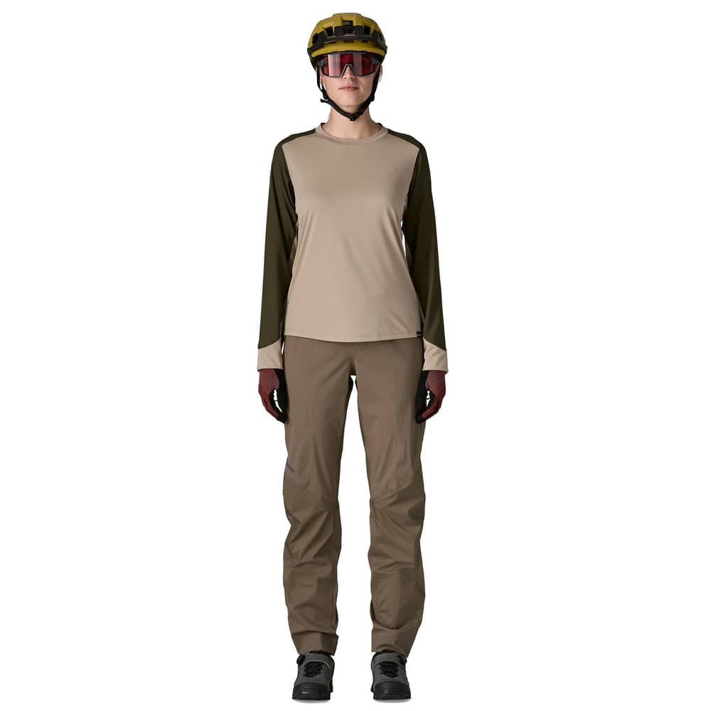 Patagonia Women's Dirt Roamer Storm Pants in Marlow Brown - Image 4 of 7