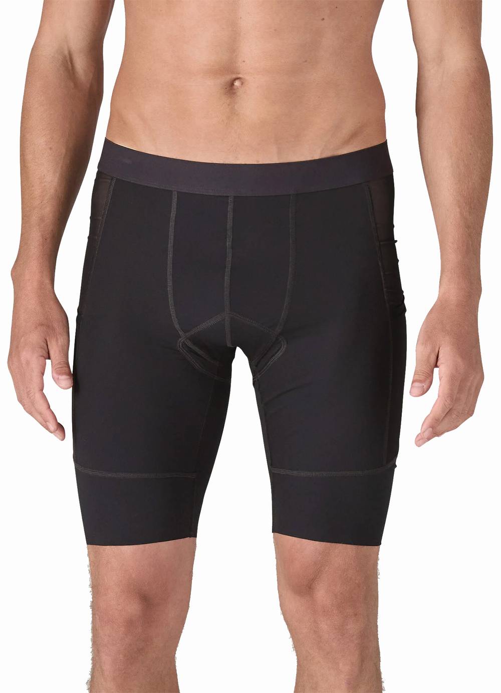 Patagonia Men's Dirt Roamer Liner Shorts in Black - Image 2 of 3