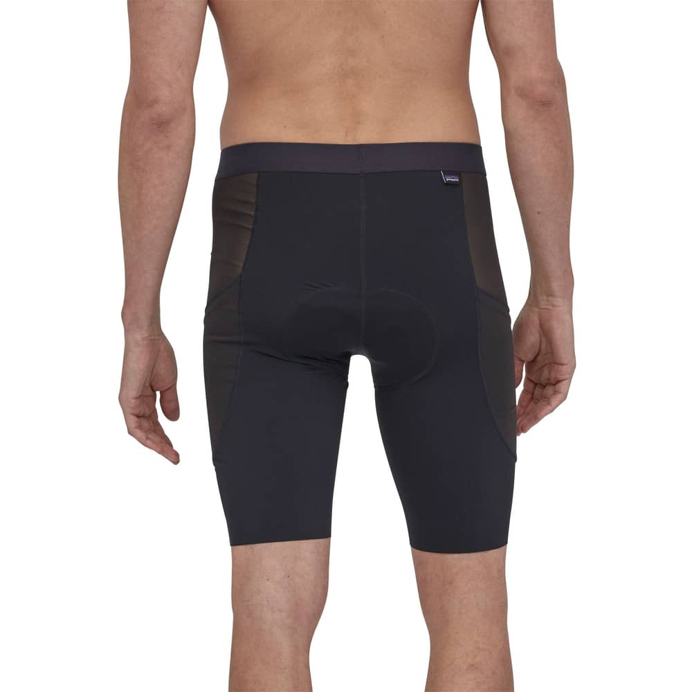 Patagonia Men's Dirt Roamer Liner Bibs in Black - Image 3 of 6