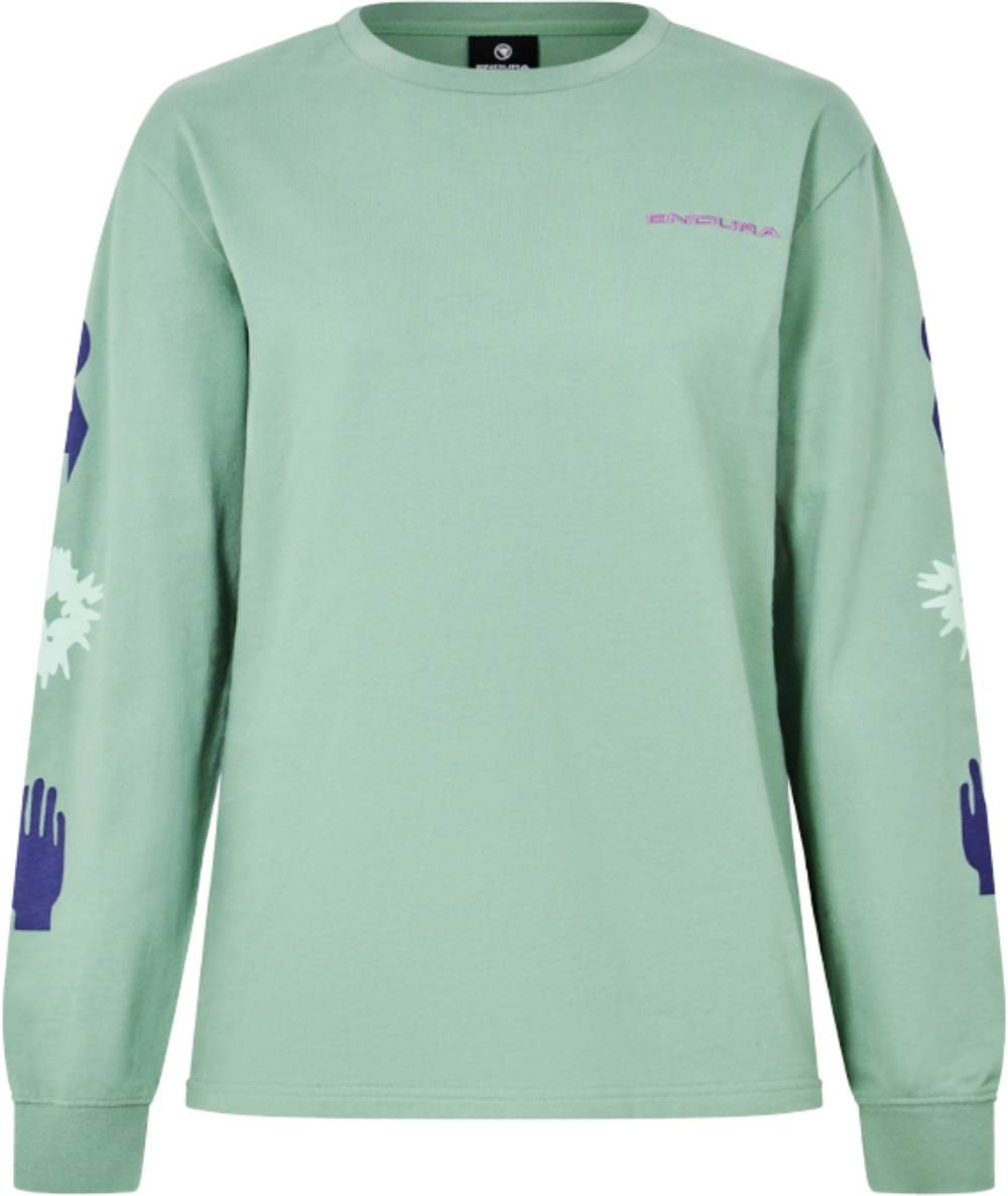 Endura Forty1Thirty L/S Tee in Loch Green - Image 1 of 2