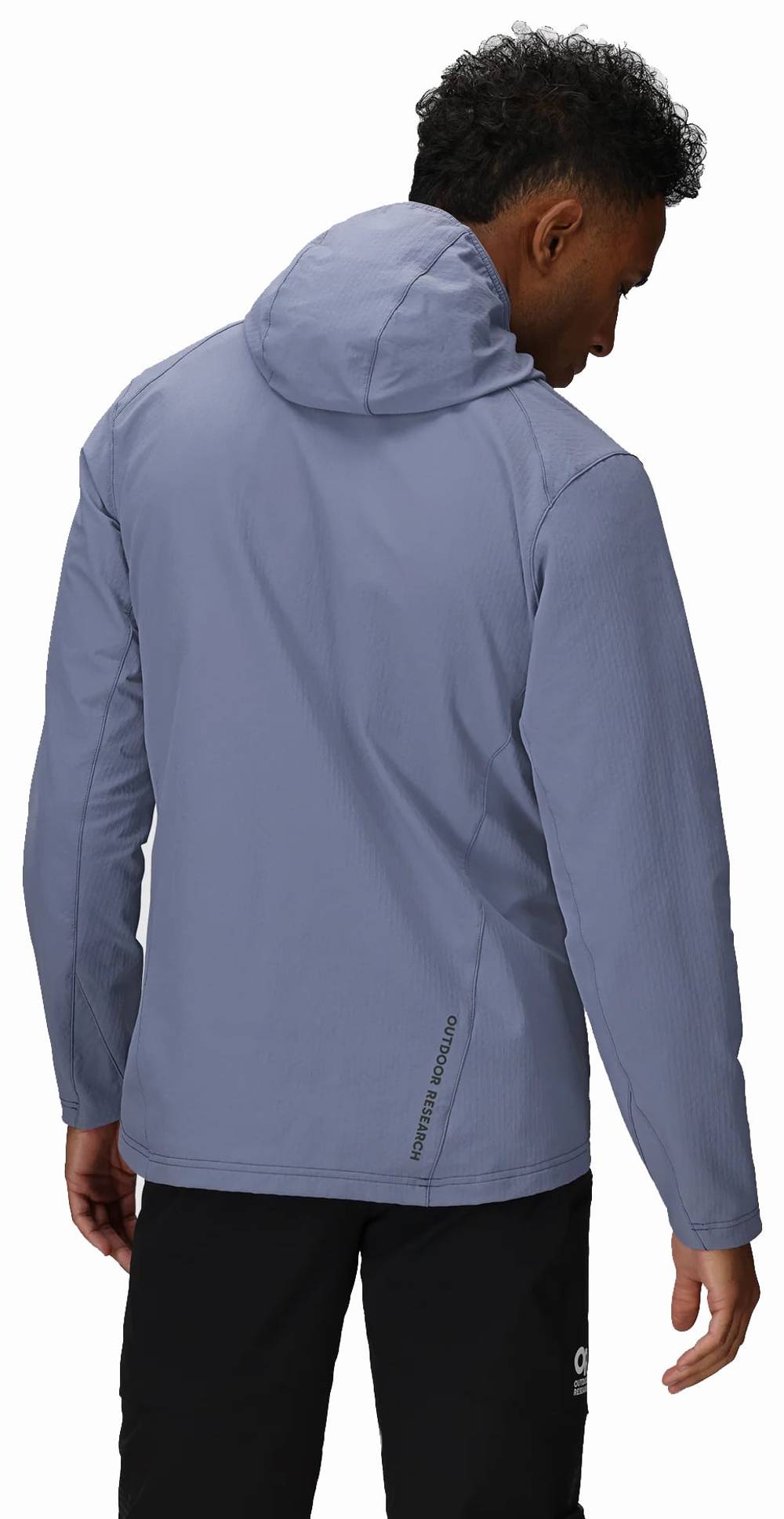 Outdoor Research Men's Freewheel MTB Half Zip Hoodie in Summit - Image 2 of 3