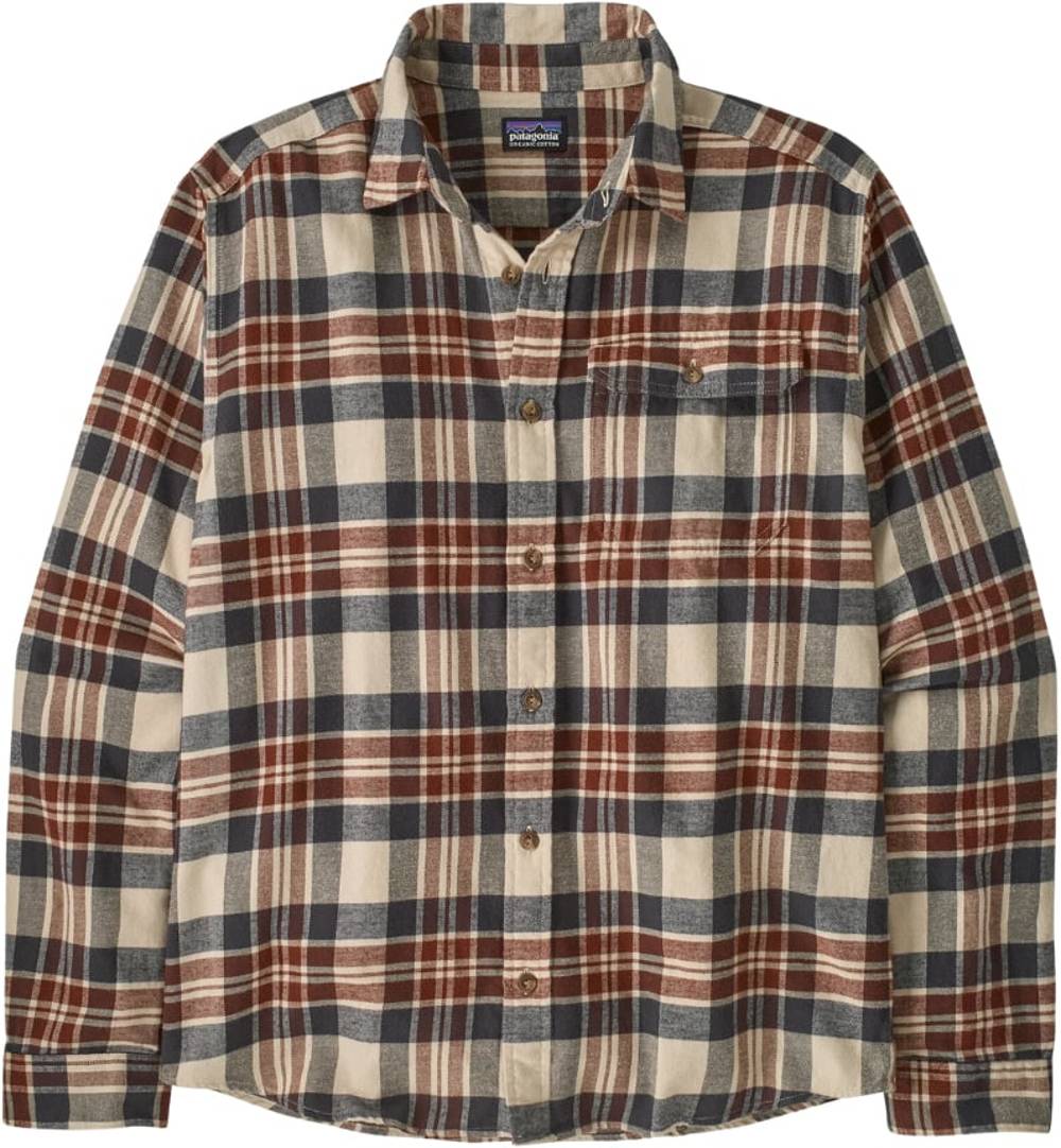 Patagonia Men's Long-Sleeved Lightweight Fjord Flannel Shirt
