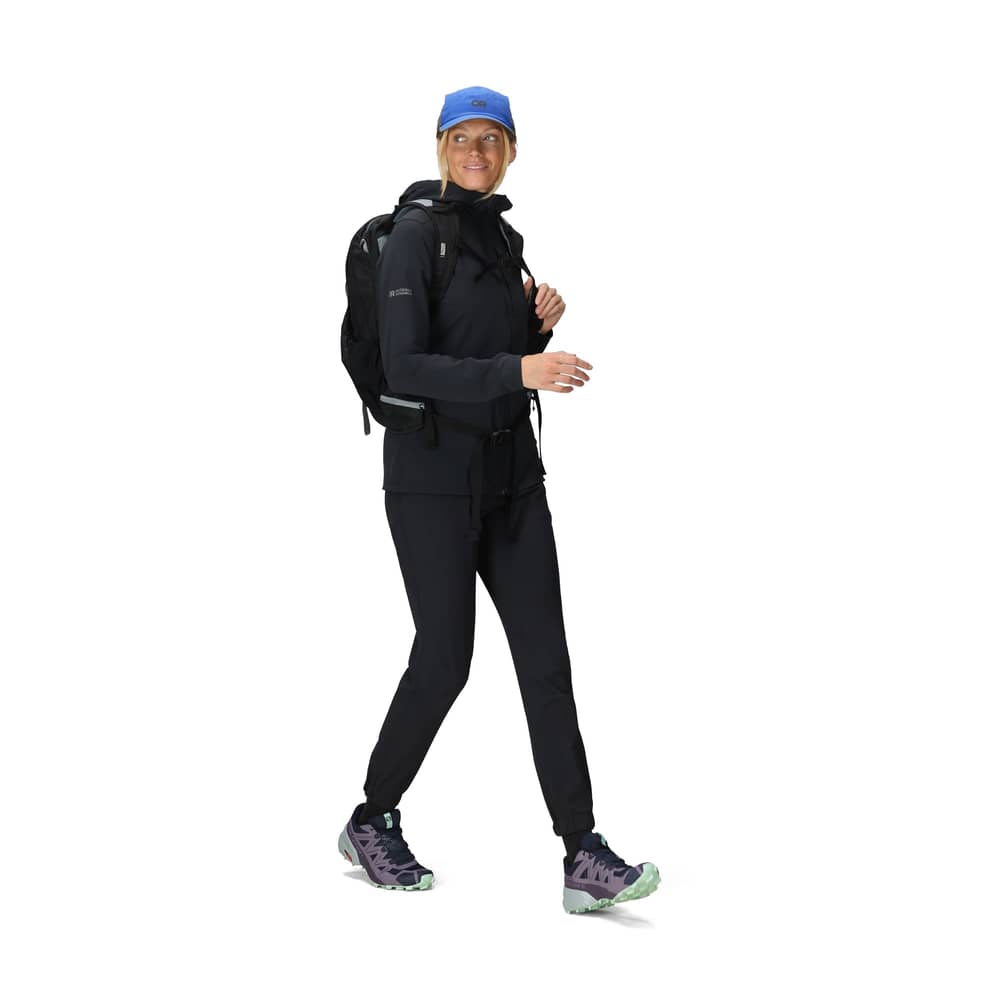Outdoor Research Women's Ferrosi Hoodie in Black - Image 4 of 5