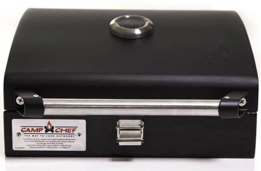 Camp Chef 14" x 16" Deluxe BBQ Grill Box Accessories in Black - Image 3 of 5
