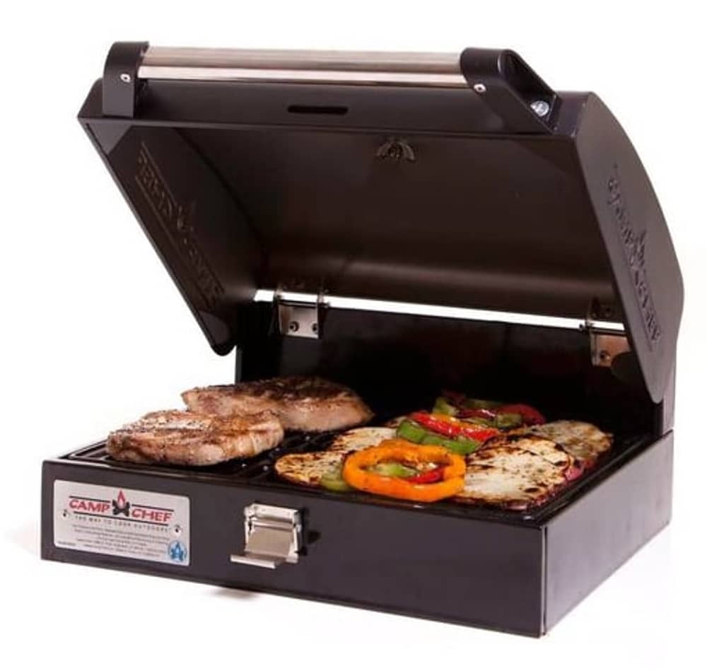 Camp Chef 14" x 16" Deluxe BBQ Grill Box Accessories in Black - Image 4 of 5