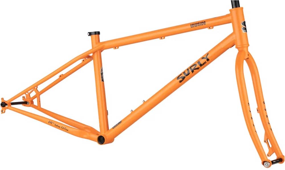 Surly Lowside Frameset in Dream Tangerine - Image 1 of 5