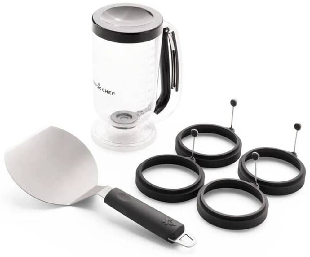 Camp Chef Breakfast Kit Griddle Accessories in Stainless/Black - Image 1 of 1