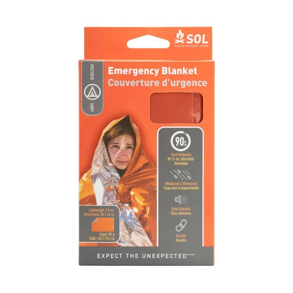 SOL Emergency Blanket in Orange - Image 1 of 4