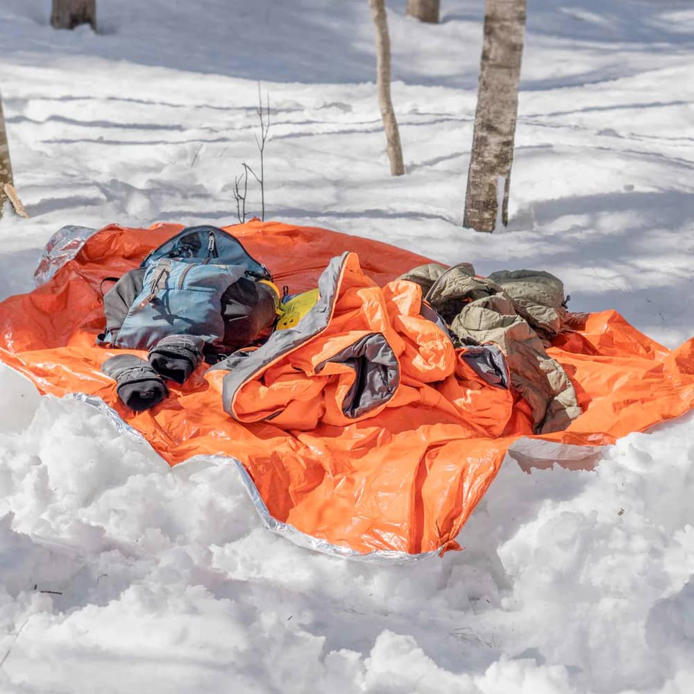 SOL Emergency Blanket in Orange - Image 4 of 4