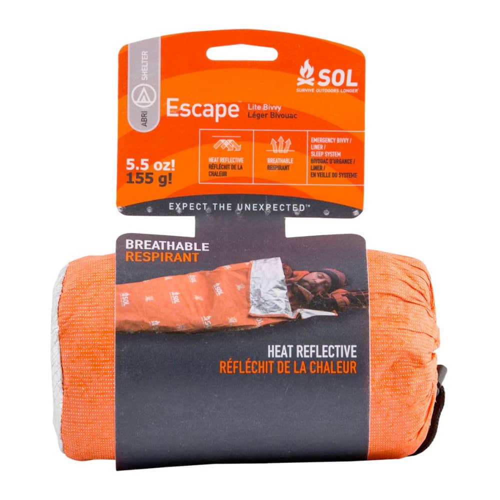 SOL Escape Lite Bivvy in Orange - Image 1 of 2
