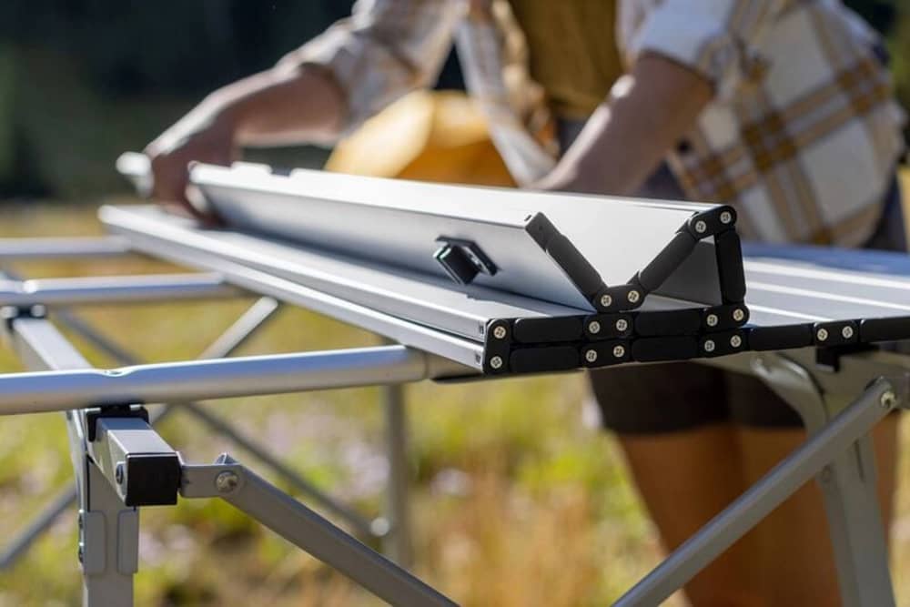 Camp Chef Mountain Series Mesa Adjustable Camp Table in Silver - Image 2 of 3