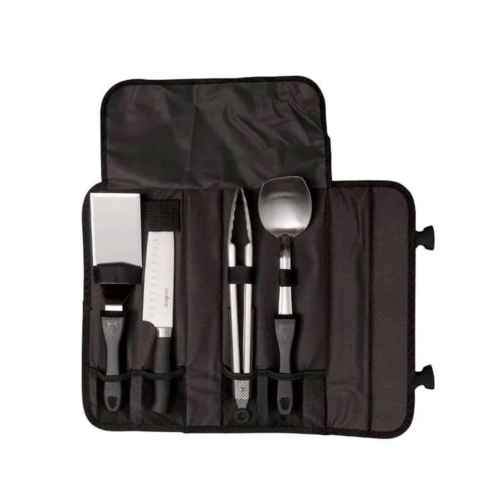 Camp Chef All-Purpose 5 piece Chef Set in Stainless/Black - Image 1 of 5
