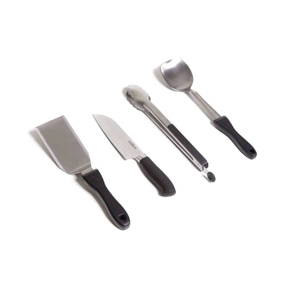 Camp Chef All-Purpose 5 piece Chef Set in Stainless/Black - Image 2 of 5
