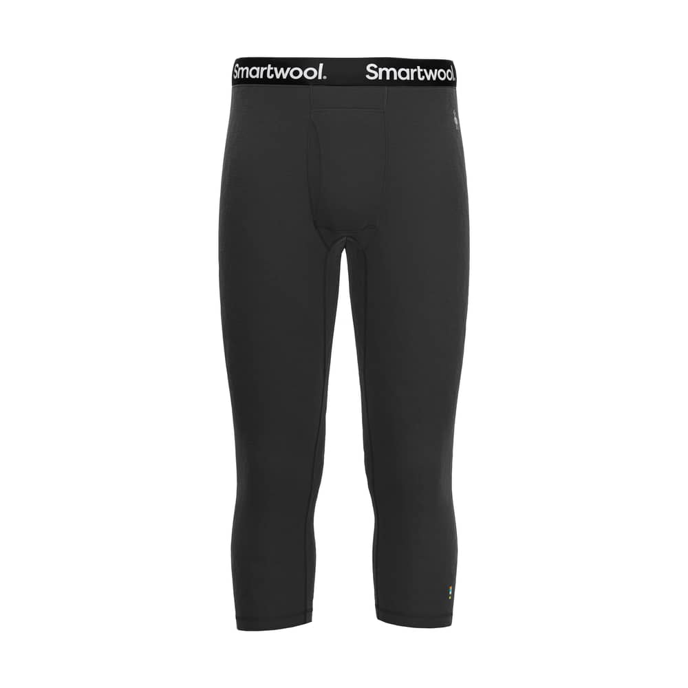 Smartwool Men's Classic Thermal Merino Base Layer 3/4 Bottom in Black - Image 1 of 2