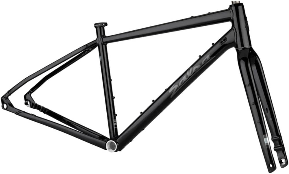 Salsa Journeyer Drop Bar Frameset in Black - Image 1 of 6