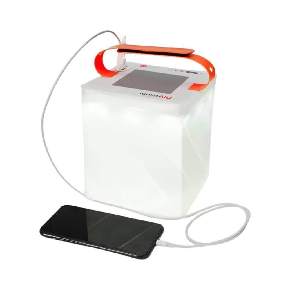 LuminAID PackLite Max 2-in-1 Power Lantern in Clear - Image 2 of 4
