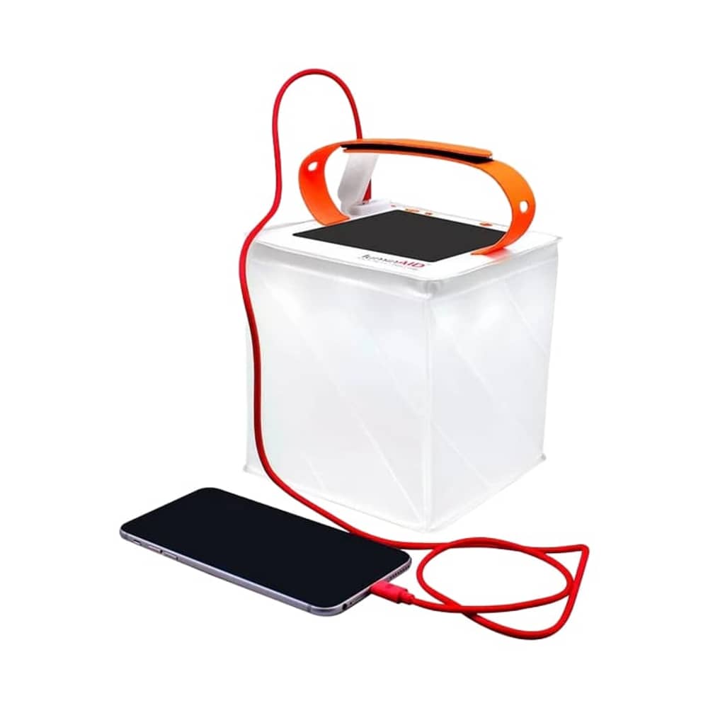 LuminAID Titan Solar Lantern Plus Phone Charger in Clear - Image 2 of 5