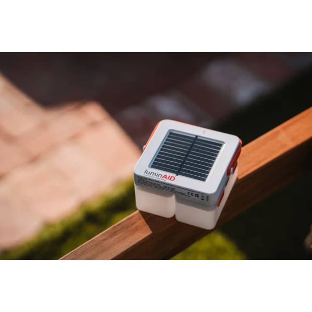 LuminAID Trio Lantern with Phone Charger in Clear - Image 2 of 5