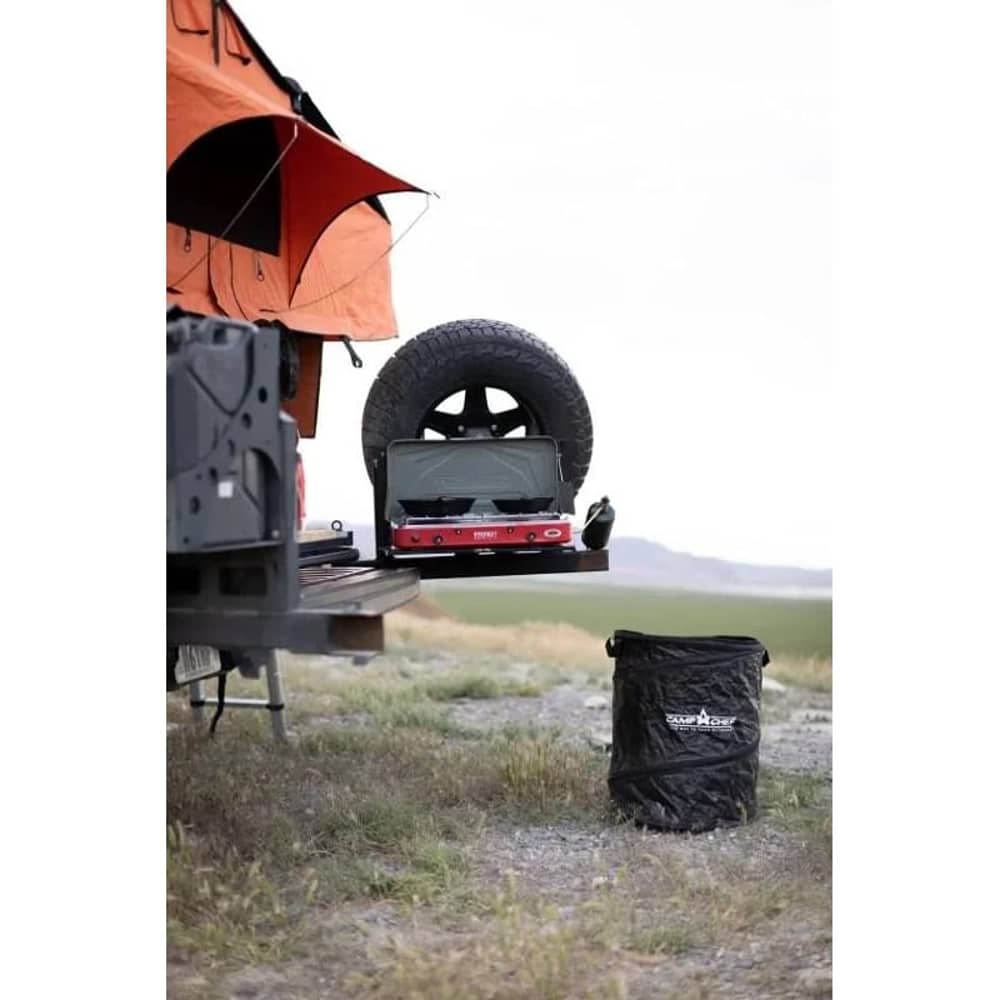 Camp Chef Collapsible Garbage Can in Black - Image 2 of 2