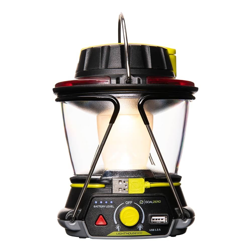 Goal Zero Lighthouse 600 Lantern in Black - Image 1 of 3