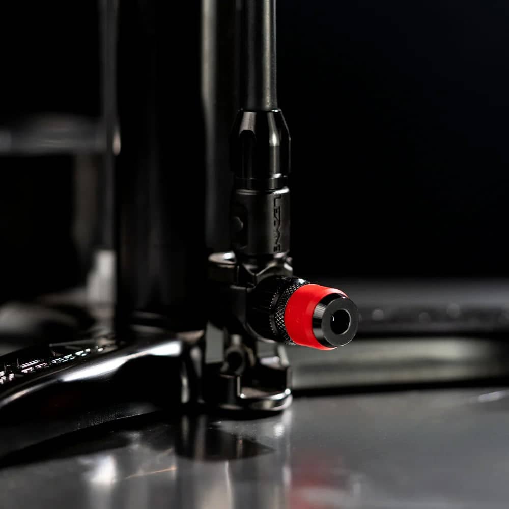 Lezyne Clik® Floor Drive HP Flat Floor Pump in Black - Image 3 of 4