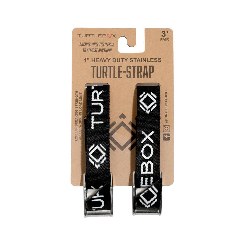 Turtlebox Tie Down Straps in Black - Image 1 of 1