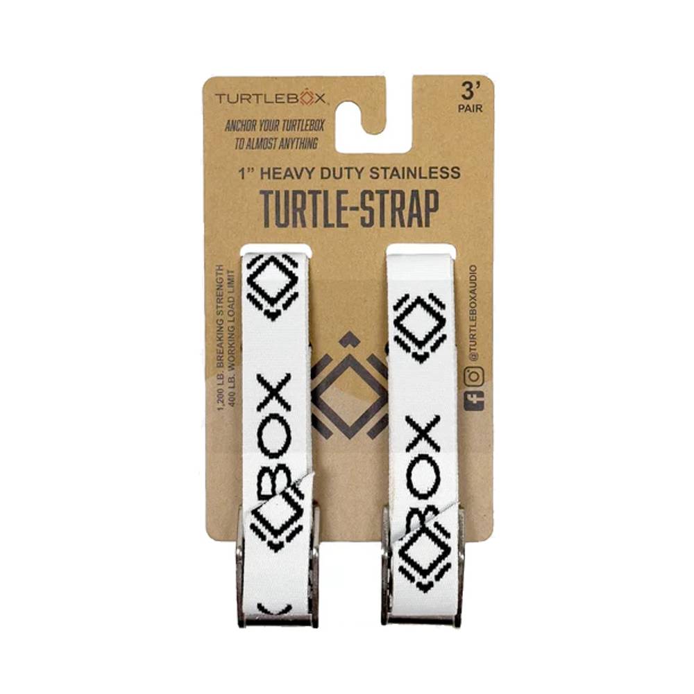Turtlebox Tie Down Straps in White - Image 1 of 1