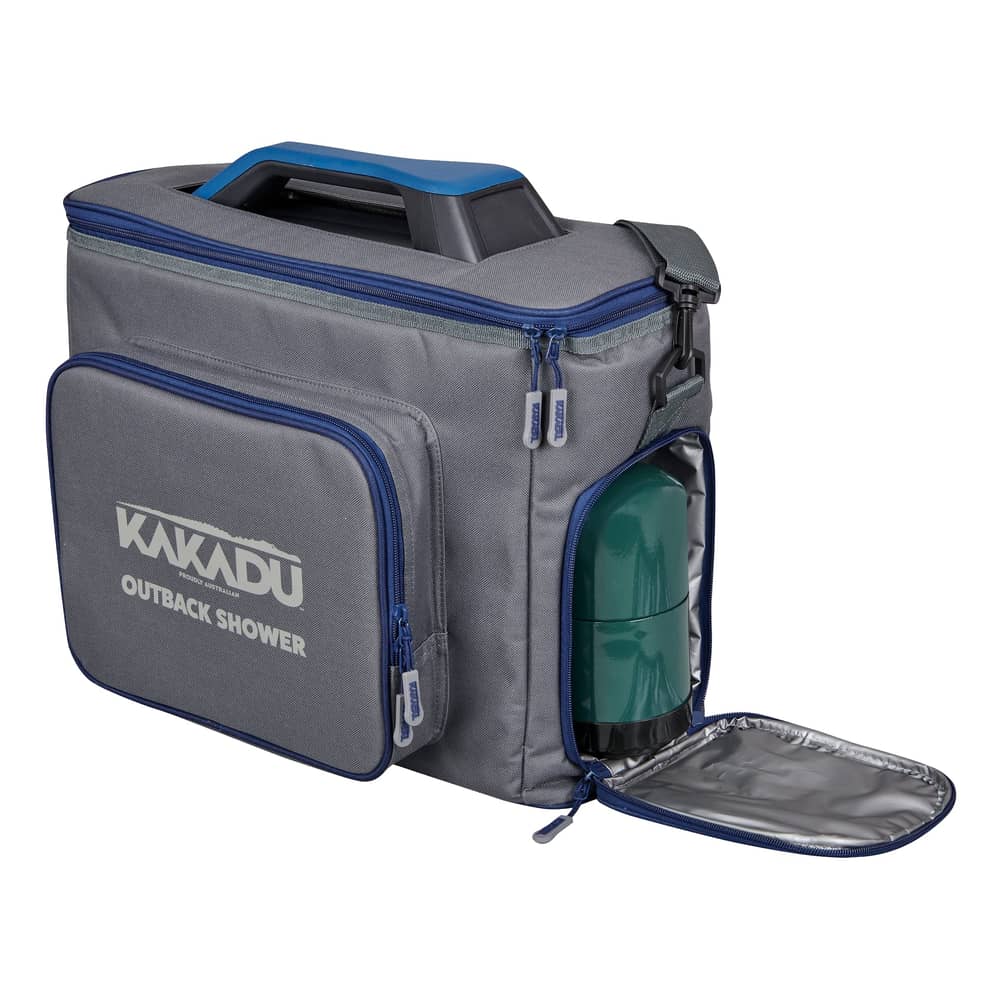Kakadu Outback Shower Carry Bag in Black - Image 3 of 5