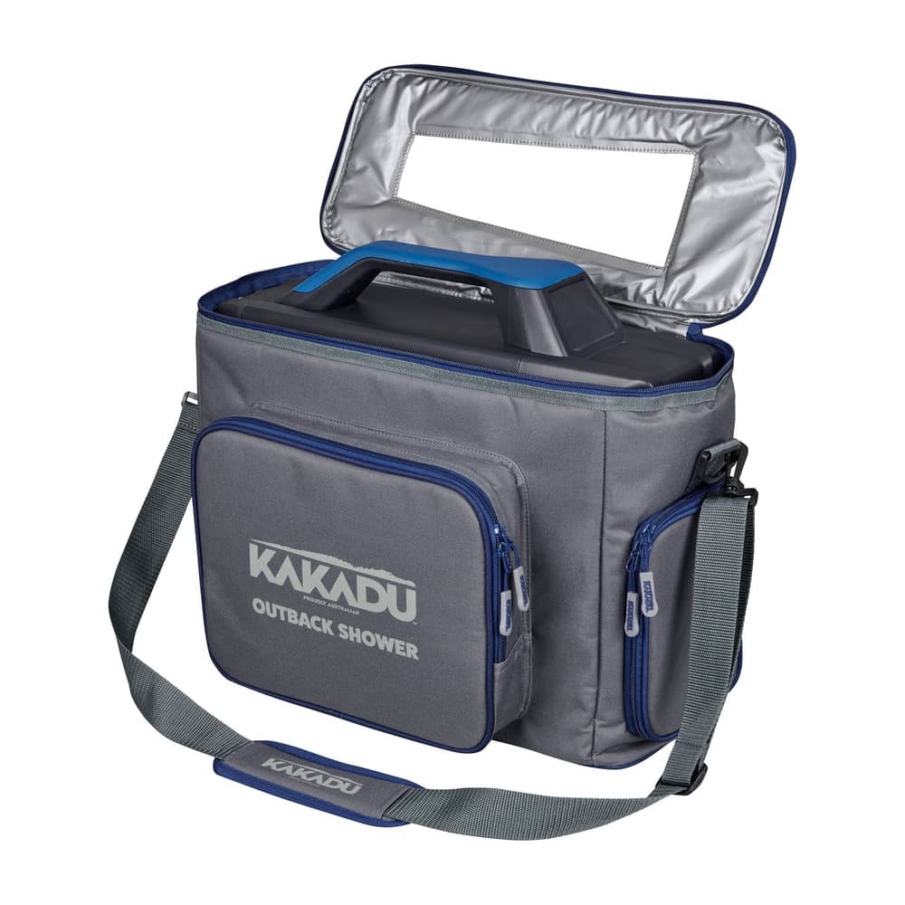 Kakadu Outback Shower Carry Bag in Black - Image 2 of 5