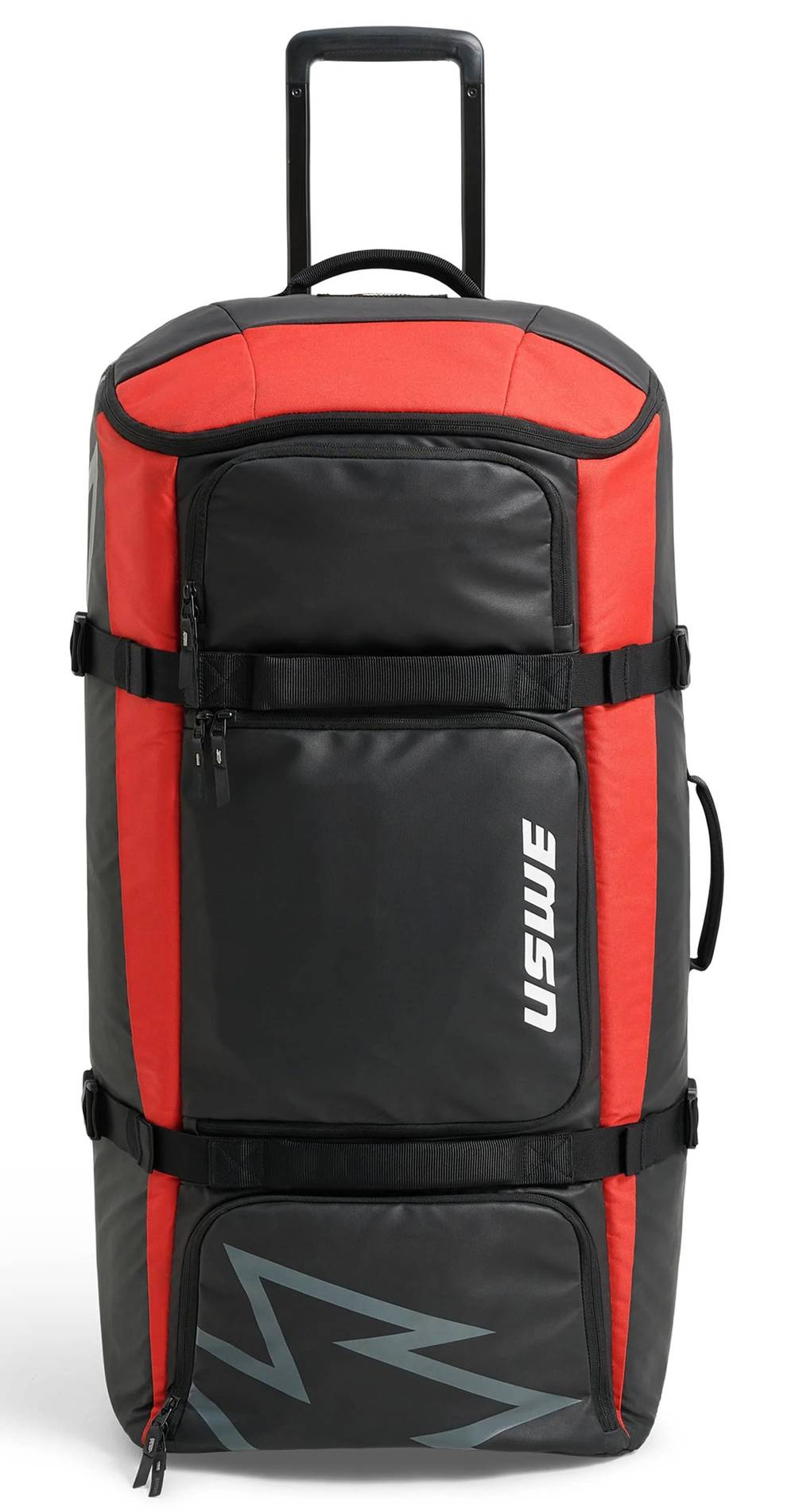 USWE Buddy 150L Athlete Gear Trolley Bag in Black/Red - Image 4 of 5