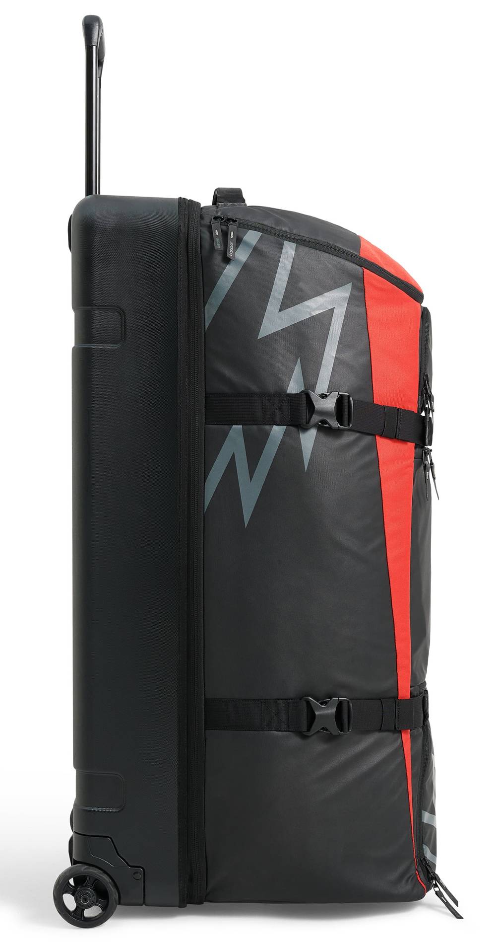 USWE Buddy 150L Athlete Gear Trolley Bag in Black/Red - Image 2 of 5
