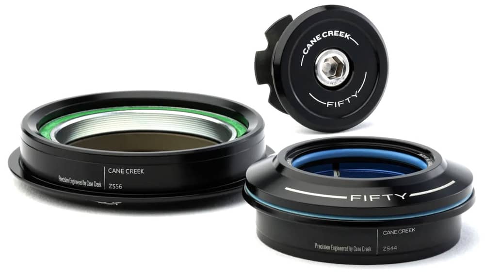 Cane Creek | Fifty Headset Zs44 | Ec44/40 - Complete - Black | Rubber