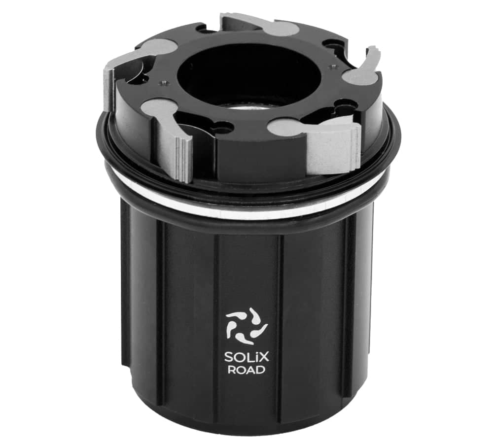 Industry Nine Solix R65 700c Wheelset in Black - Image 2 of 5