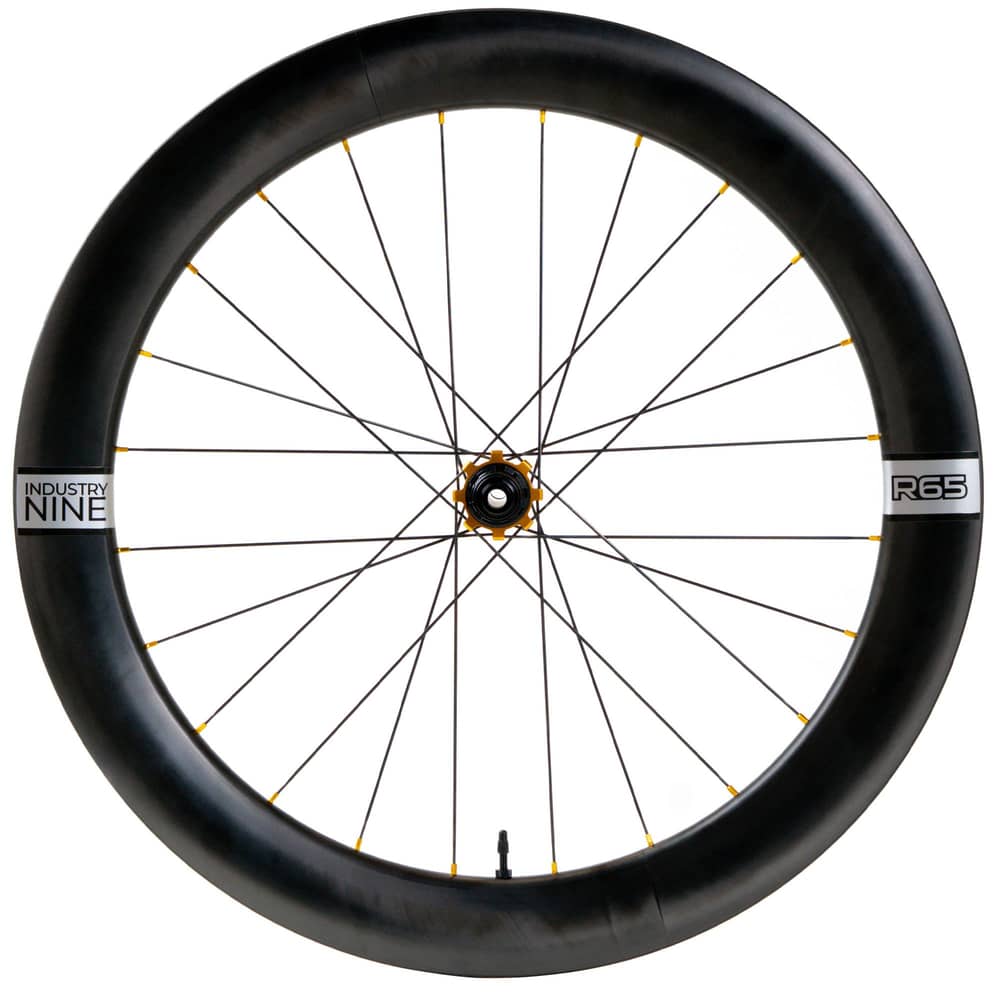Industry Nine Solix R65 700c Wheelset in Black - Image 1 of 5