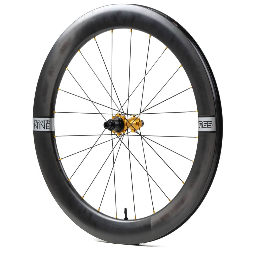 Industry Nine Solix R65 700c Wheelset in Black - Image 3 of 5