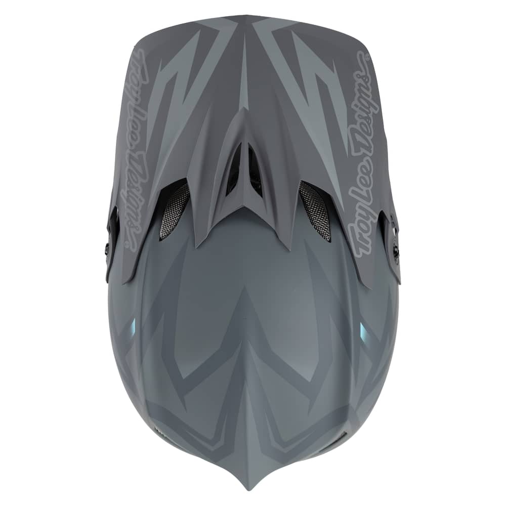 Troy Lee Designs D3 Fiberlite Helmet No Mips in Atomic Black - Image 4 of 4