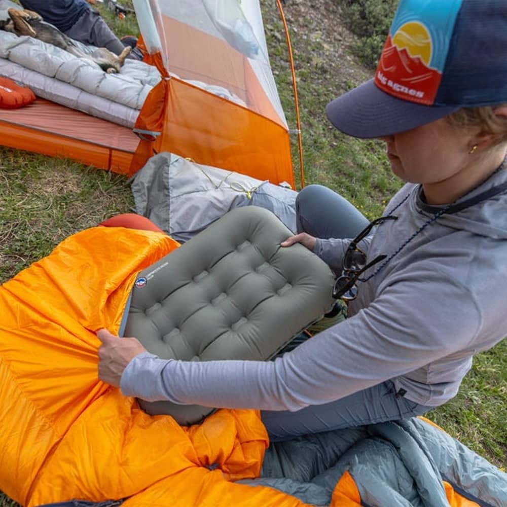 Big Agnes Campmeister Deluxe Pillow in Deep Lichen Green - Image 3 of 3